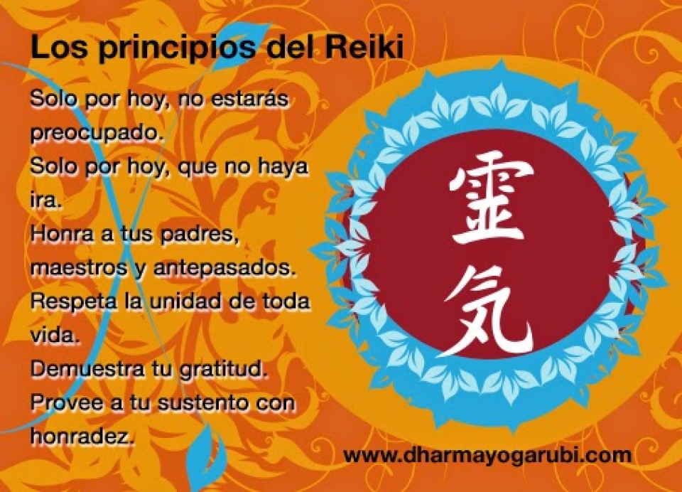 Los principios de Reiki